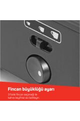 OK0040 Okka Elite Türk Kahvesi Makinesi Bol Köpüklü Közde Lezzeti, 2 Fincan Kapasiteli, Krom