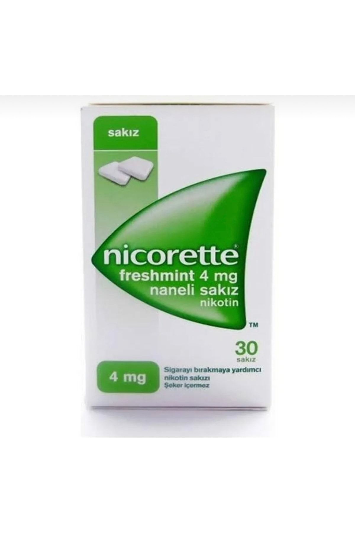 Nicorette 4 Mg Naneli Nik.sakızı 30 Adet