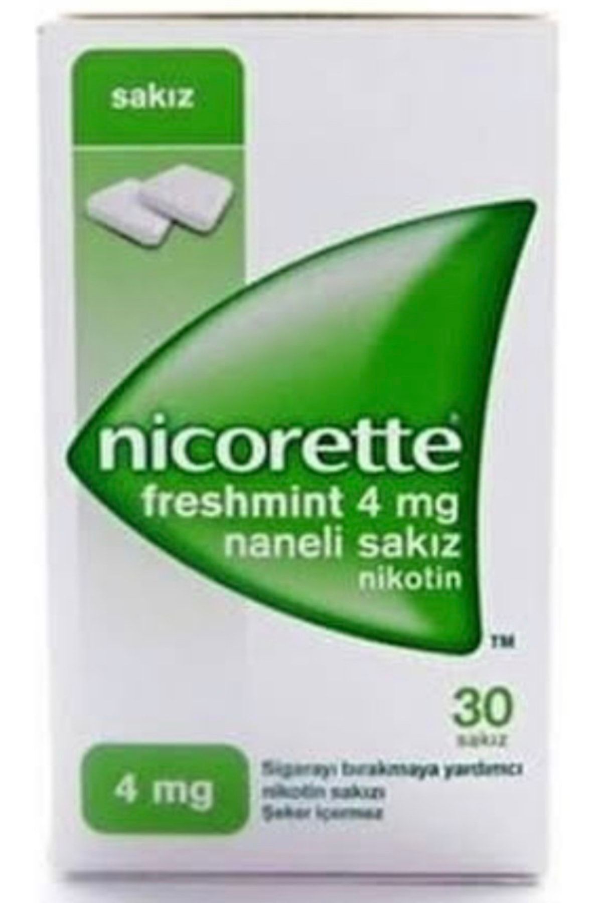 Nicorette 4 Mg Naneli Sakız 30 Adet