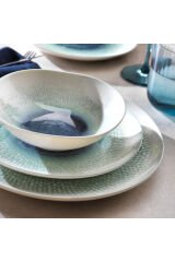 Lunar Yemek Takımı 24 Parça-Su Yeşili