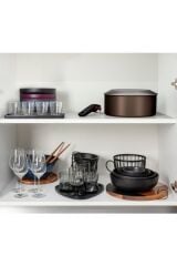 TEFAL Titanyum 2X  Ingenio XL Intense 12 Parça Büyük Tava Tencere Seti - 2100129599