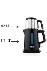 Sc ha fer Teaform Elektrikli Çay Makinesi Siyah