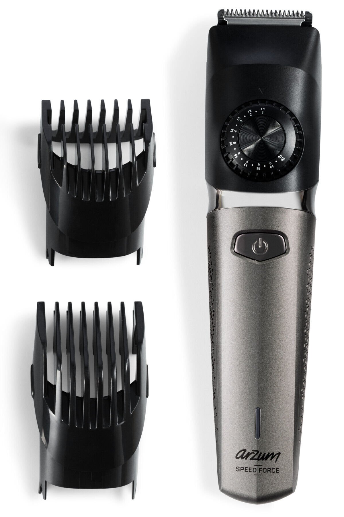 AR5221 Speed Force Şarjlı Sakal Şekillendirme Tıraş Makinesi 0.5-20 mm Uzunluk Ayarlı Siyah