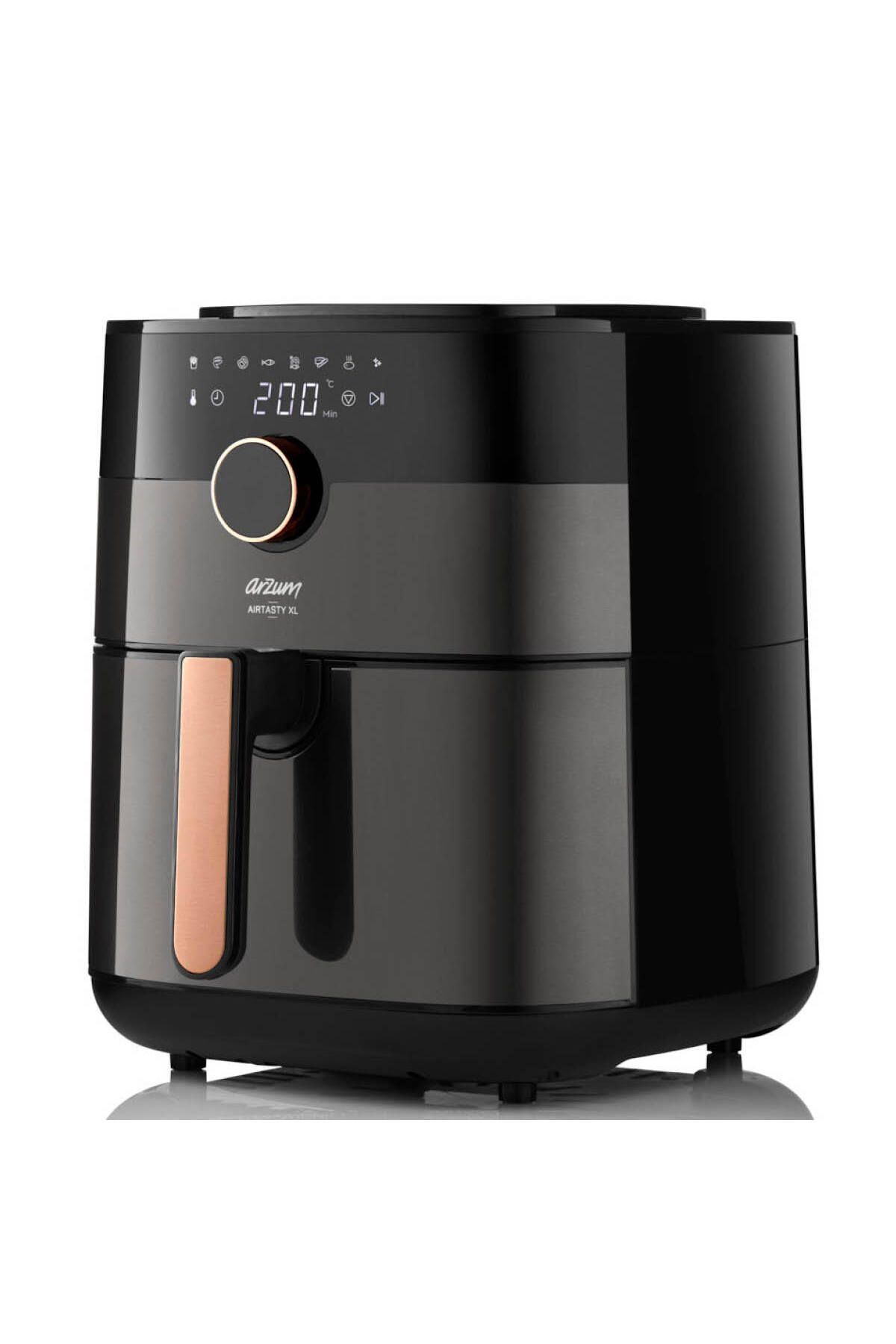 AR2074(AR2091)-B Airtasty XL Yağsız Fitöz Airfryer, 6 Litre Kapasite, Bakır