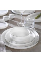 Superfine Bone Lumiere Yemek Takımı 56 Parça-Platin