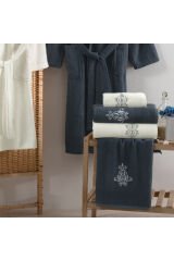 Rossi Banyo Seti-6 Parça-Antrasit