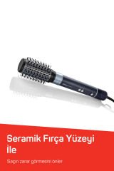 AR5166 Revolution BLDC Ionic Hava Üflemeli Saç Şekillendirici 6 Farklı Başlıklı, 1500W, Siyah