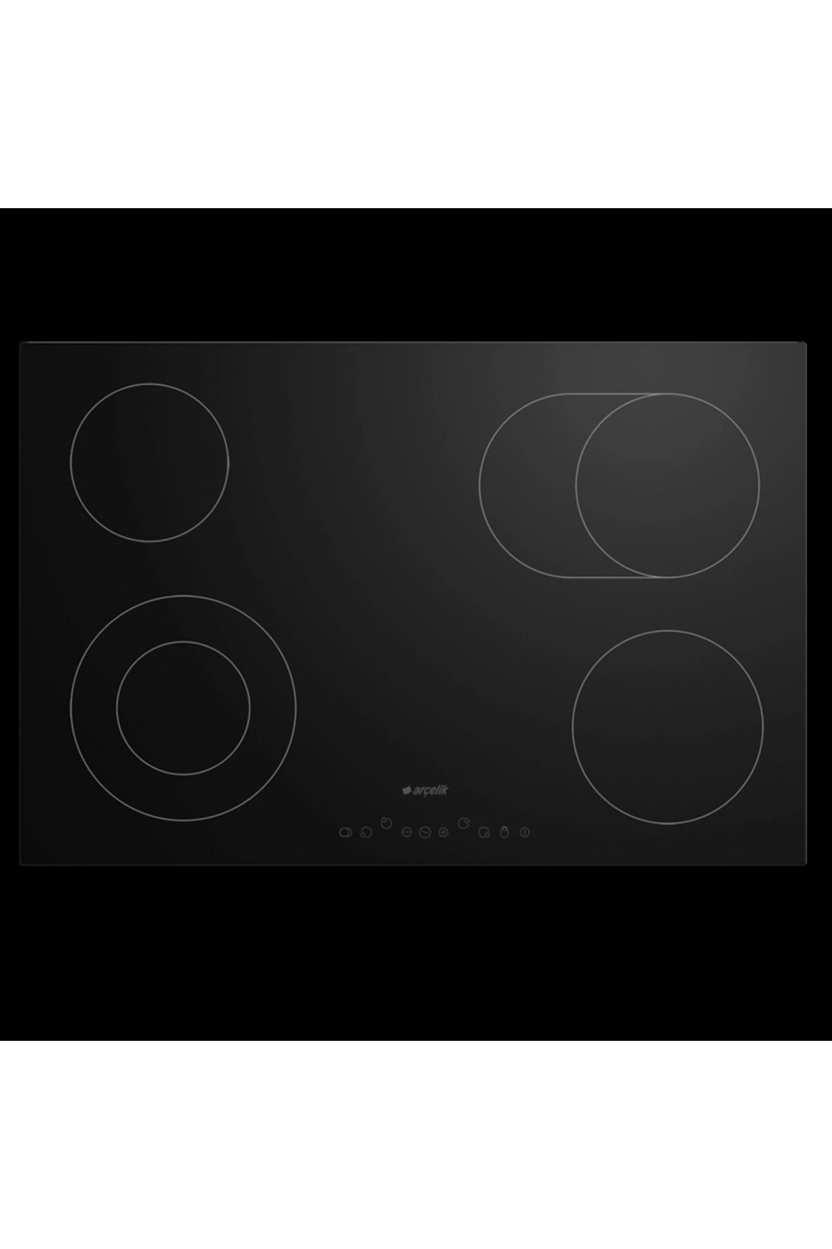 Ov 801 Ts 77cm Vitroseramik Elektrikli Ankastre Ocak