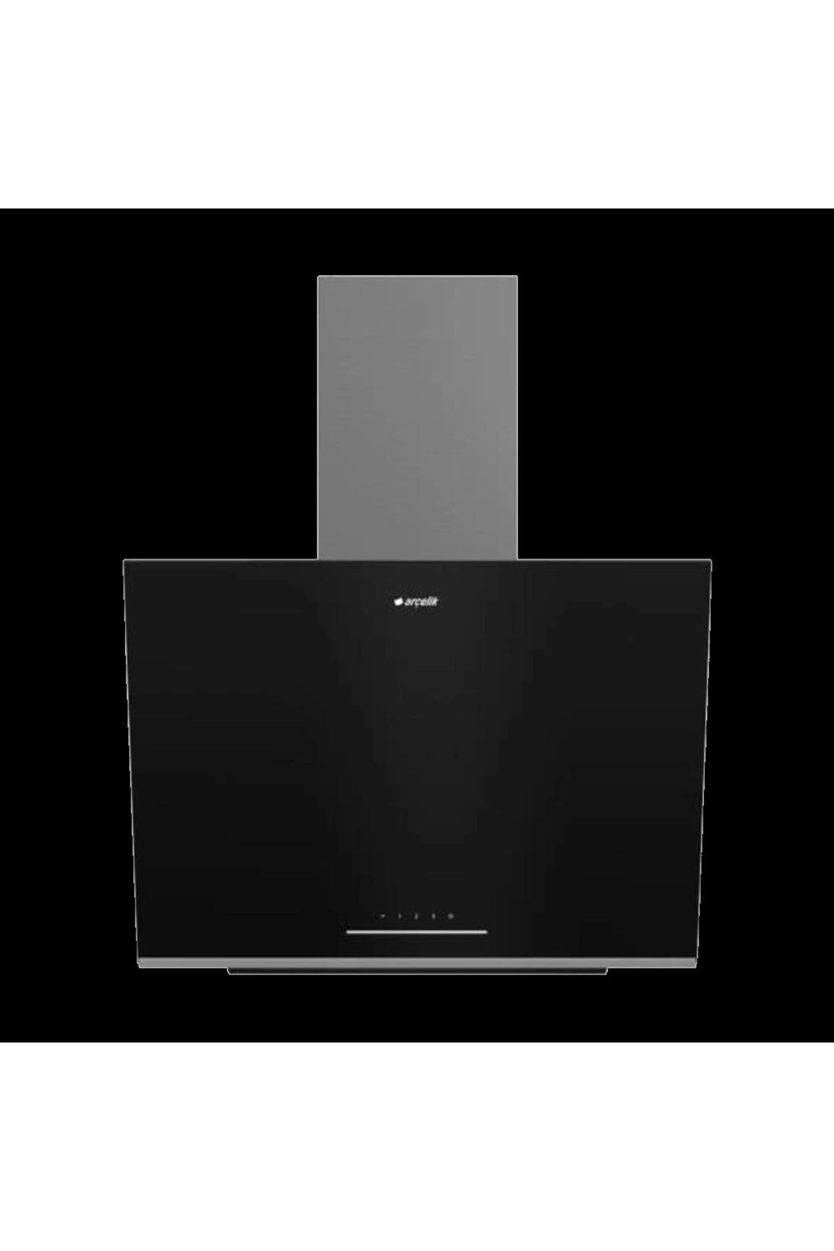 Ade 606-2 S Davlumbaz Duvar Tipi 60 Cm Siyah Cam