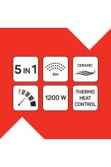Revolution Hava Üflemeli 5'i 1 Arada Şekillendirici - AR5162