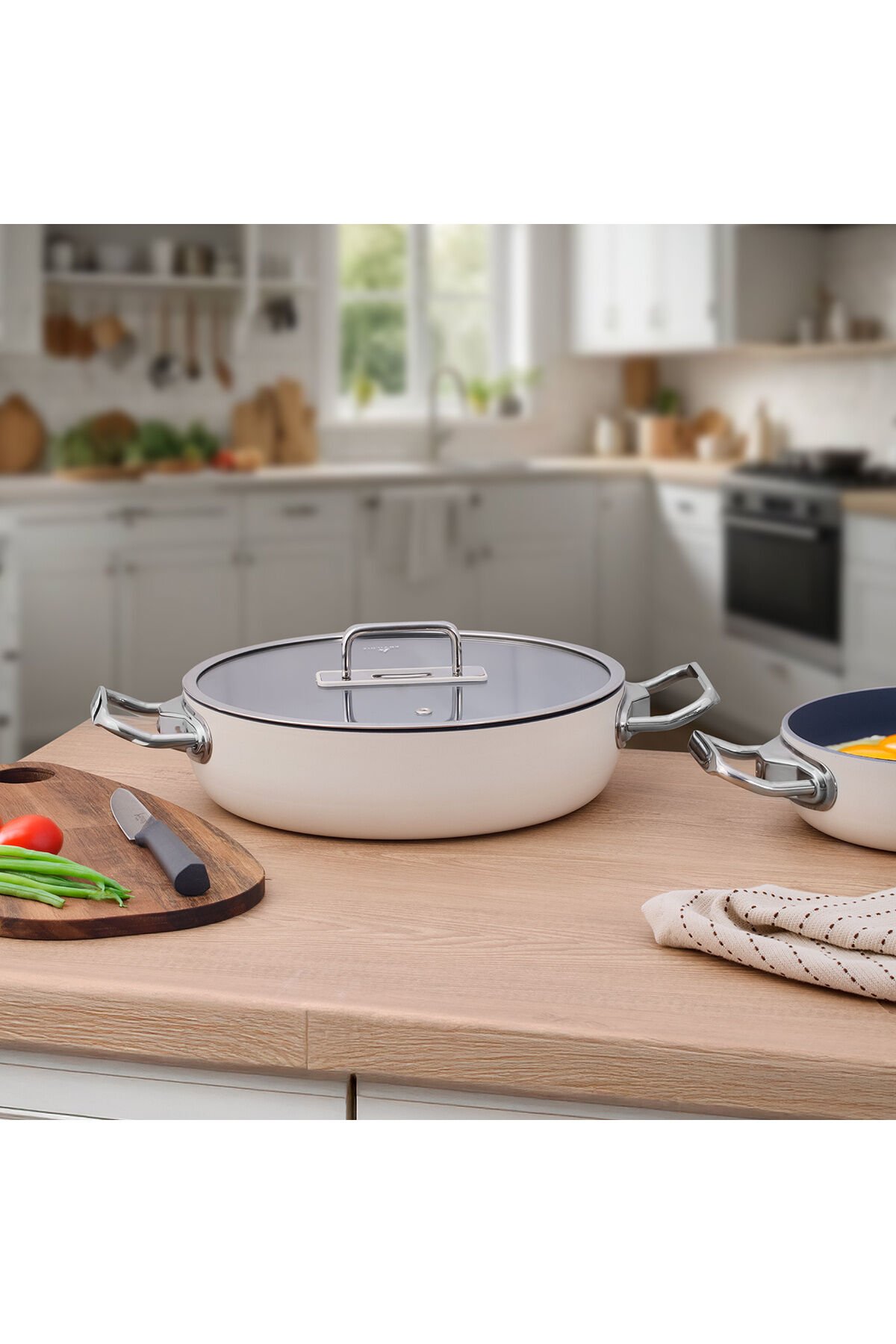 Colombus Crystal Kısa Tencere 26 cm