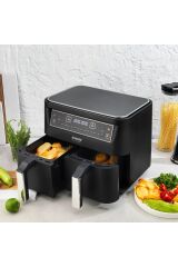 Thermochef Dual Dijital Airfryer/sıcak Hava Fritözü