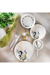 Dolce Yemek Takımı 24 Parça-Yeşil