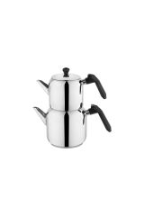 Atlas Çelik Çeyiz Seti 14 Parça-Siyah