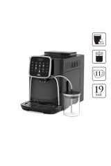 OK0028 Okka Espresso Pro M Tam Otomatik Espresso Makinesi, 11 Sıcak ve Soğuk İçecek, Krom