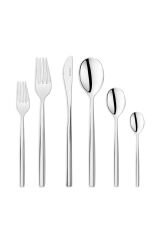 Hamburg 72 Parça Çatal Kaşık Bıçak Takımı-Gümüş
