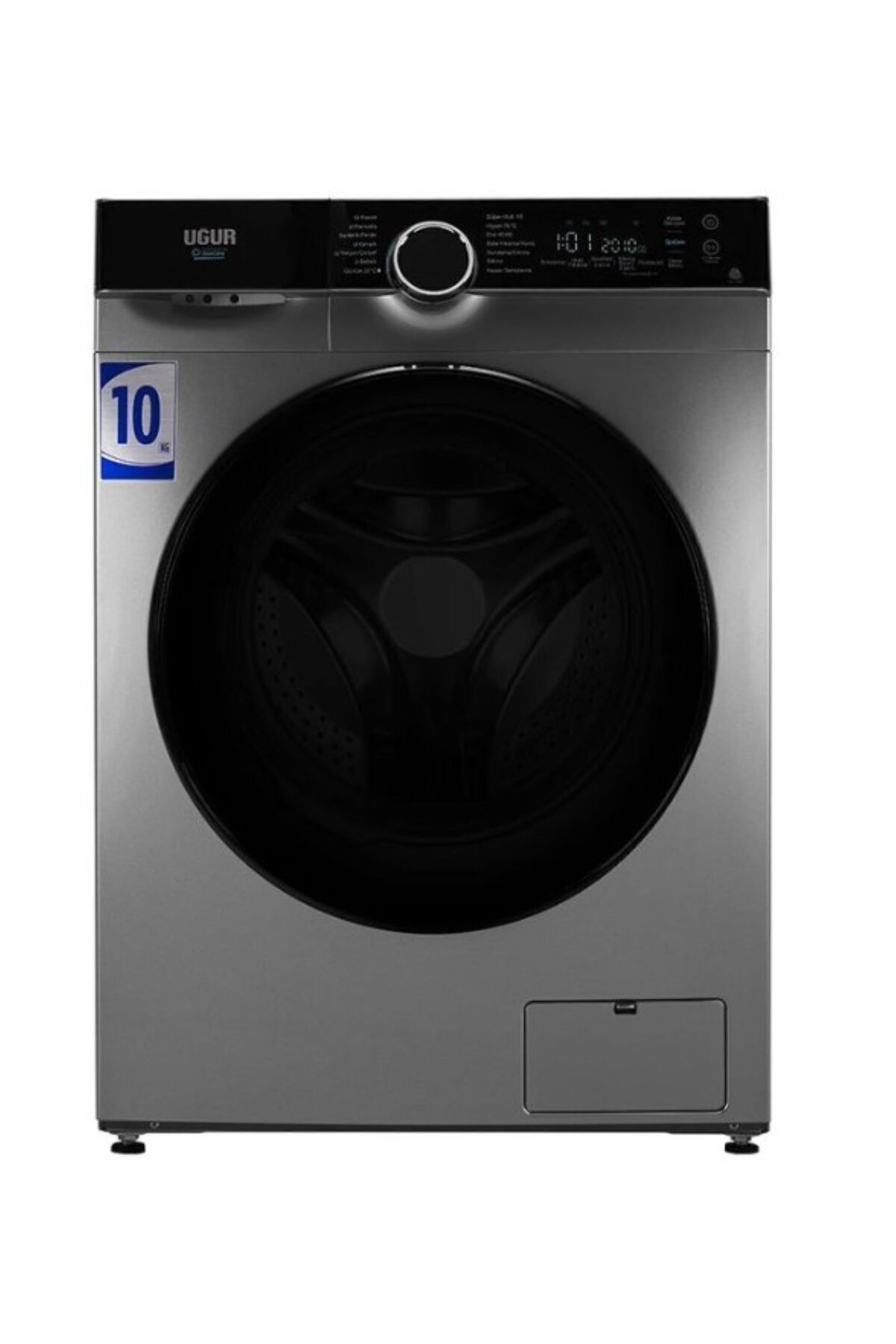 UCM 21014 G101 10 Kg 1350 Devir Gri Çamaşır Makinesi