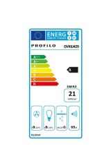 DVK6J429 Beyaz Cam Duvar Tipi Davlumbaz